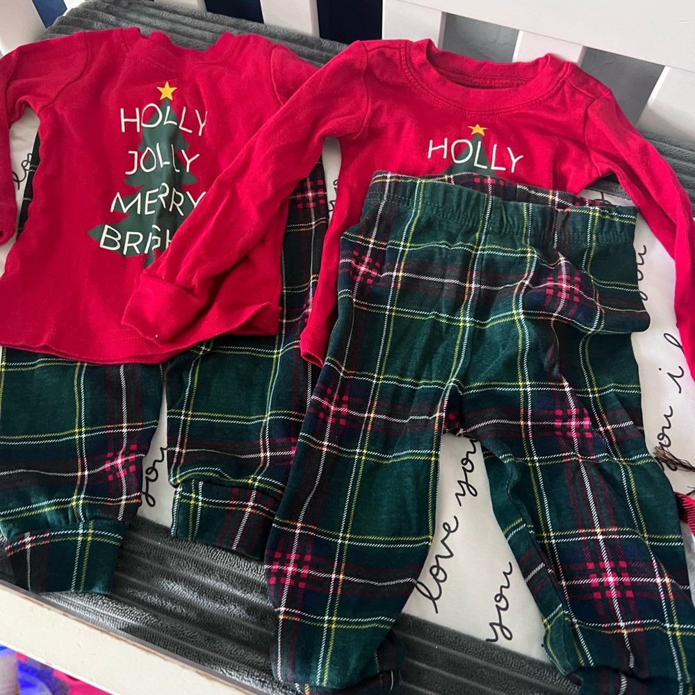 Pijama matching set for twins